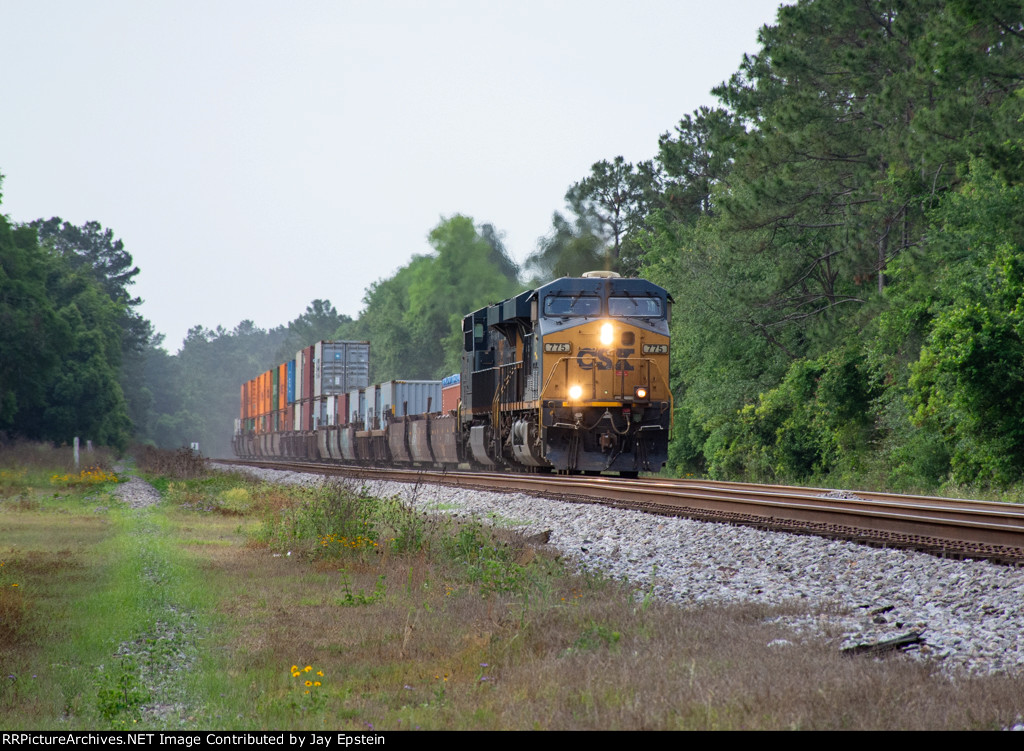 I138 (Jacksonville to Charlotte) approaches Folkston 